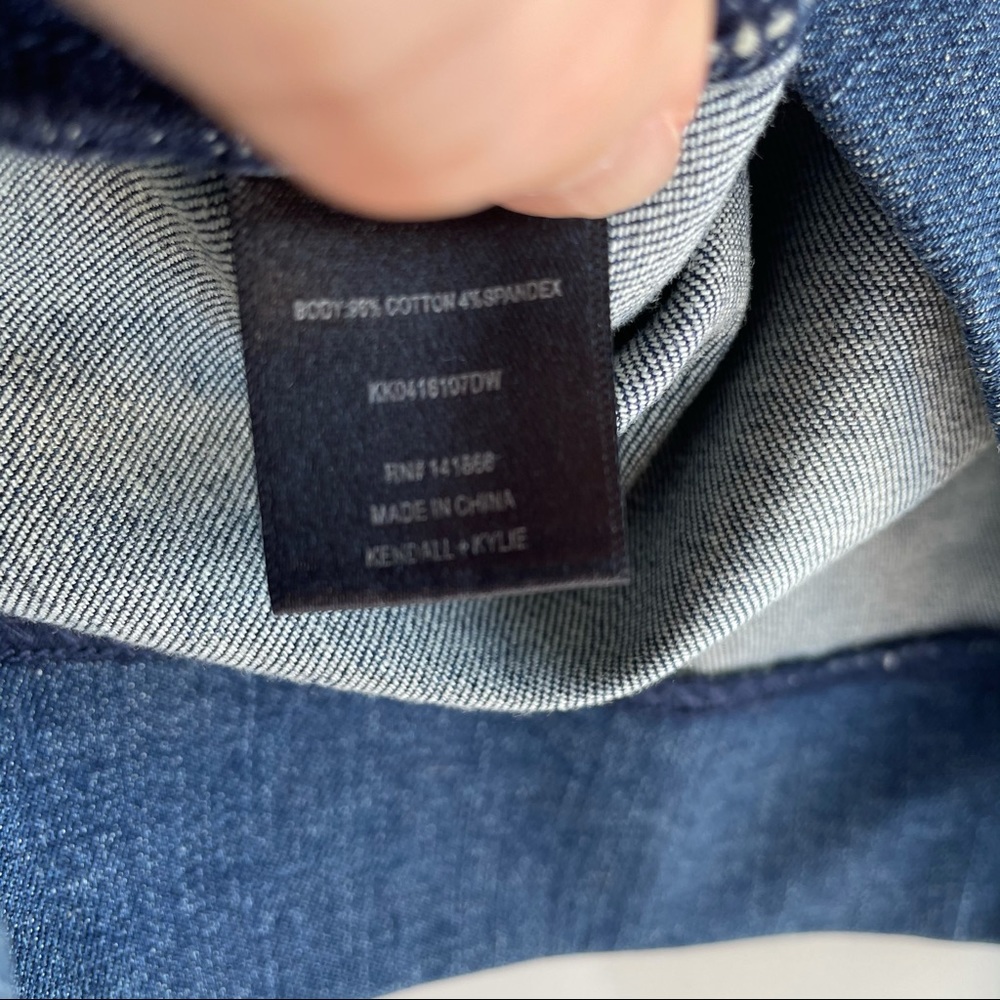 Kendall + Kylie Denim mini dress - Picture 6 of 6